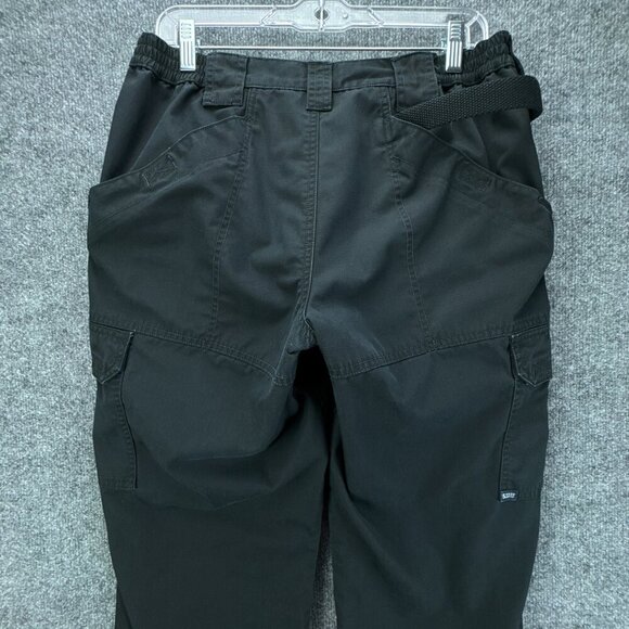 5.11 Tactical Pants Womens 12 Black Taclite Pro Ripstop Cargo Utility 64360 - Picture 6 of 14